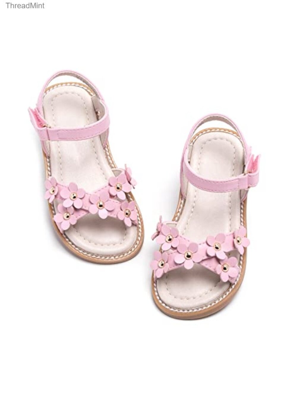 Toddler Girl Sandals Open Toe Dress Shoes Wedding Party Ballet